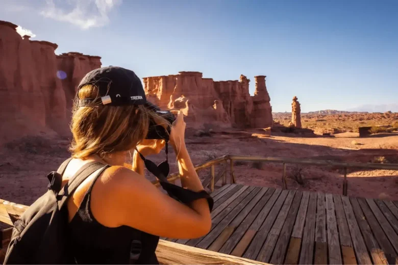 Vista del Cañón de Talampaya desde excursión en 4x4 – Explorar Talampaya